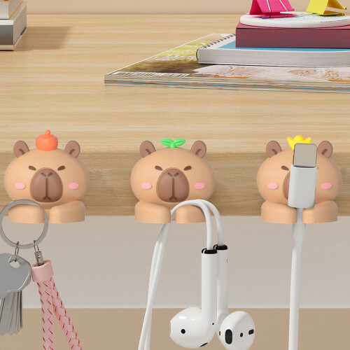 Clip de gestion de cordons d'animaux, 3 pièces, support de-2 1