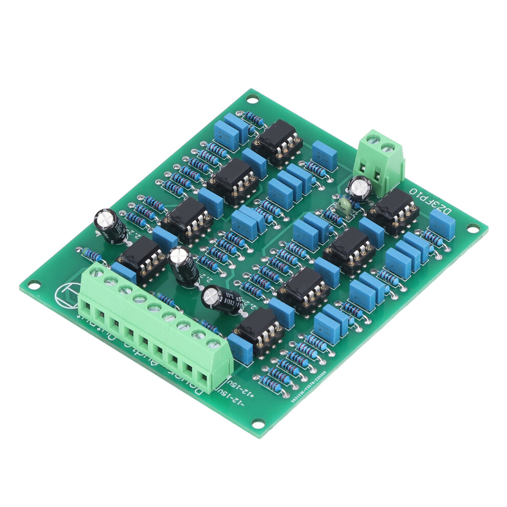 3-Channel Ne5532 Preamp Module, Adjustable Bass/Mid/Treble, 98X84x20mm 3631357463124