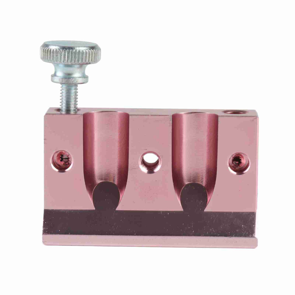Reusable Aluminum DIY Lipstick Mold with 2 Holes for Homemade Cosmetic Crafting