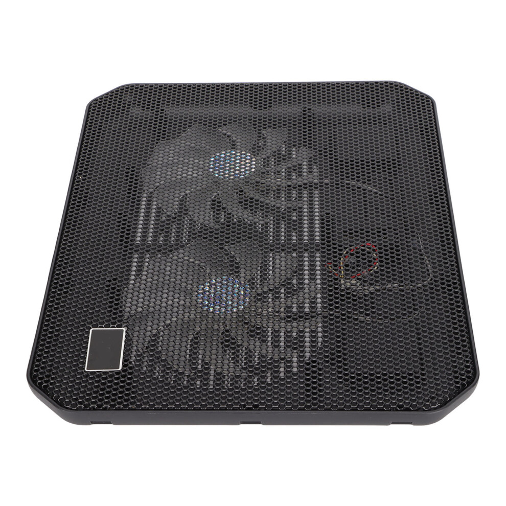Fast Heat Dissipation Laptop Cooler With Dual Fans Ergonomic Usb Pad For 17In 4911357463850