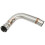 Stainless Mid Pipe 48.5mm Hydroforming Tech for CBR600RR F5 3