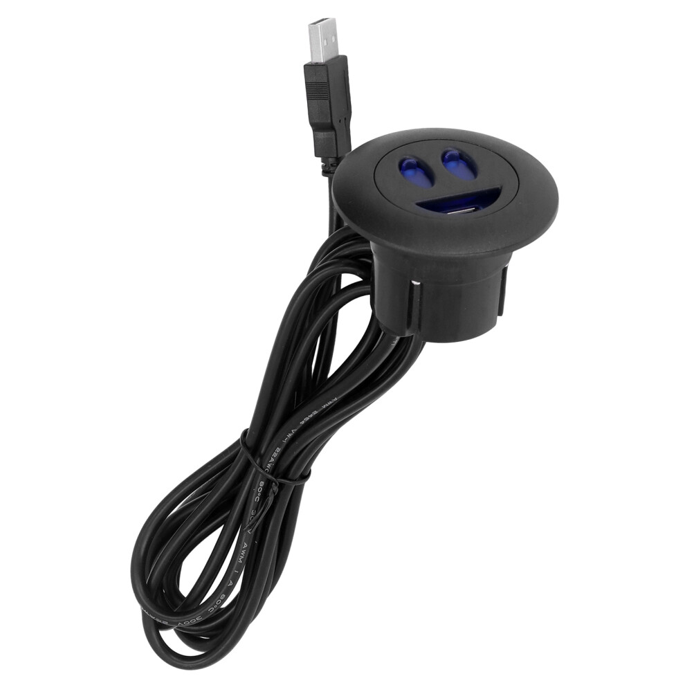 Home Bedside Usb Charging Outlet 8.2Ft Cord Embedded & Led Light 9371357464380