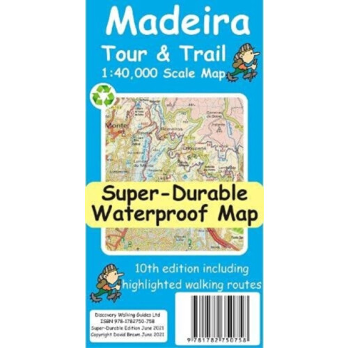 Madeira Tour and Trail Map by David Brawn Other Book
