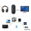 Πομπός Bluetooth με υποδοχή 3,5 χιλιοστών, ασύρματος προσαρμογέας στερεοφωνικού π 5