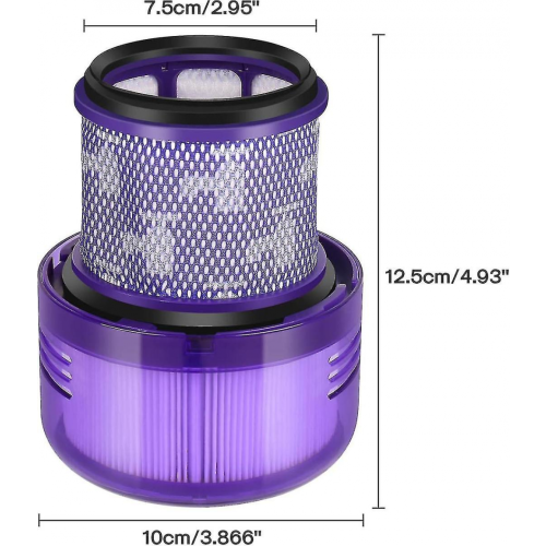 τεμάχια φίλτρο συμβατό με Dyson Sv16 Outsize V11 Outsize V11 Outsize Absolute 970422-01, Στοιχείο φίλτρ 1