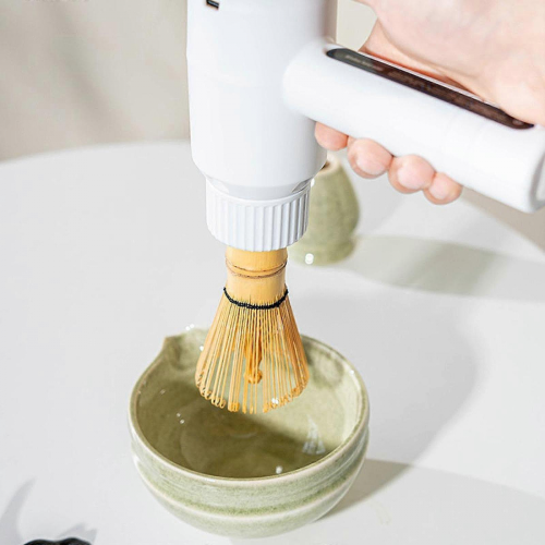 Ηλεκτρικό μίξερ Matcha Brush 3 ταχυτήτων για καφέ, κάμπινγκ, εστιατόριο 1