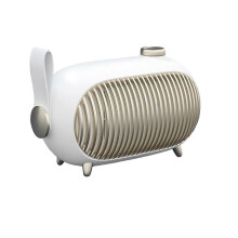 Warmluftgebläse mit drei Geschwindigkeitsstufen, Mini-Haushaltsgerät, 1000 W Leistung, leise, geräuscharm, Heizlüfter für kleine Räume