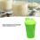 500ml grüner PP-Shaker mit Edelstahlkugel zum Proteinmischen 3