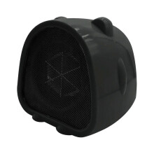 (Schwarz) Heizgerät, kleiner Tischheizkörper, kleine Büroheizung