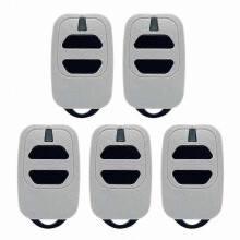 5er-Pack Garagentor-Fernbedienungen mit 2 Tasten, 433,92 MHz, Rolling-Code-kompatibel, Handsender für ausgewählte Serien