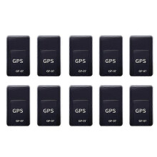 10 Stück GF07 Magnetischer GPS-Tracker Mini Echtzeit-Tracking-Locator Auto Motorrad Fernbedienung Tracking-Monitor