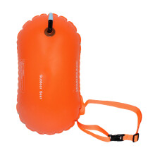 Einzelner Schwimm-Inflatable-Pfosten 8 kg 48x29 cm Orange Kompakt