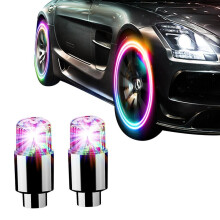 ks kolových světel pro auto, kolo, pneumatiky, ventilky pneumatik, prachové světlo, blikající světla pro auto, nákladní auto, SUV, motocykly