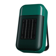 (Grün) 500W Elektrischer Heizlüfter PTC Schnellheizgerät für Büro, Schreibtisch, tragbar, energieeffizient und leise (Grün)