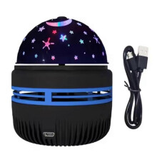 LED-Sternen-Nachtlichter, USB-Drehprojektorlampe, magische Kugel, Mond, Stern, Weihnachtslichter für Zuhause/Zimmer (ohne Fernbedienung)