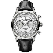 (Svartvit) 2025 Ny Carl F. Bucherer Klocka Malilong Series Multifunktionell Kronograf Läderarmband Quartz Herrklocka AAA Klocka
