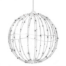 (As show, One size) Christmas Led Ball Lights Sphere, Waterproof Lighted Holiday Balls For Outdoor Indoor Party Yard Tree Garden Decorations