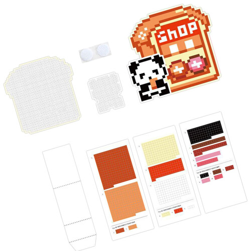 Herbruikbare sticker van synthetisch papier-4