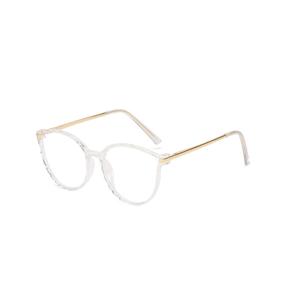Blue/Light Anti Eyeglasses Oversized Reading Glasses Computer Readers Blocking Clear Lens Size +200