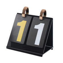 Card Board Game Scoreboard Flip Number Score Keeper Desktop Compact Acrylic Manual Large Numbers Score Counter