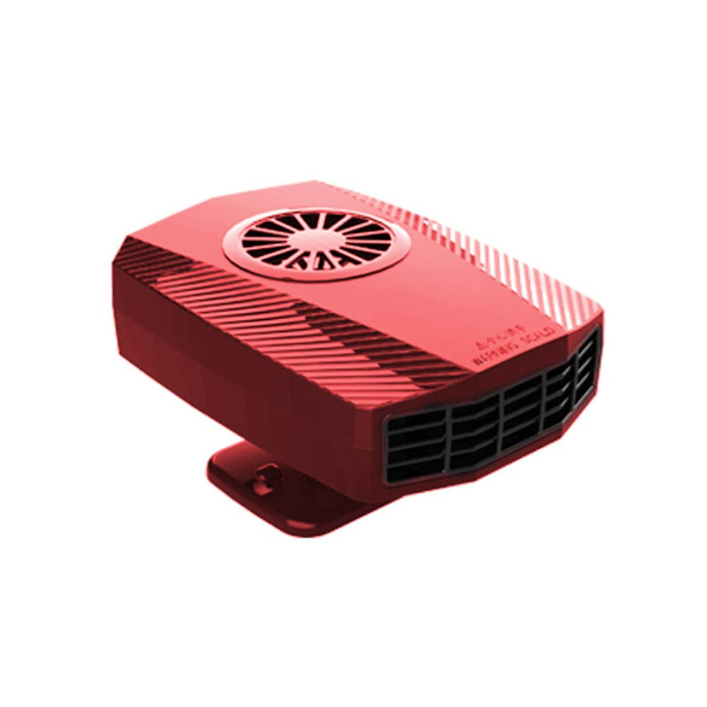 12V 360 Degree Adjustable Car Heater Adjustable Thermostat Dual-Purpose Demister Fan Cigarette Lighter Plug Red 9339159952023