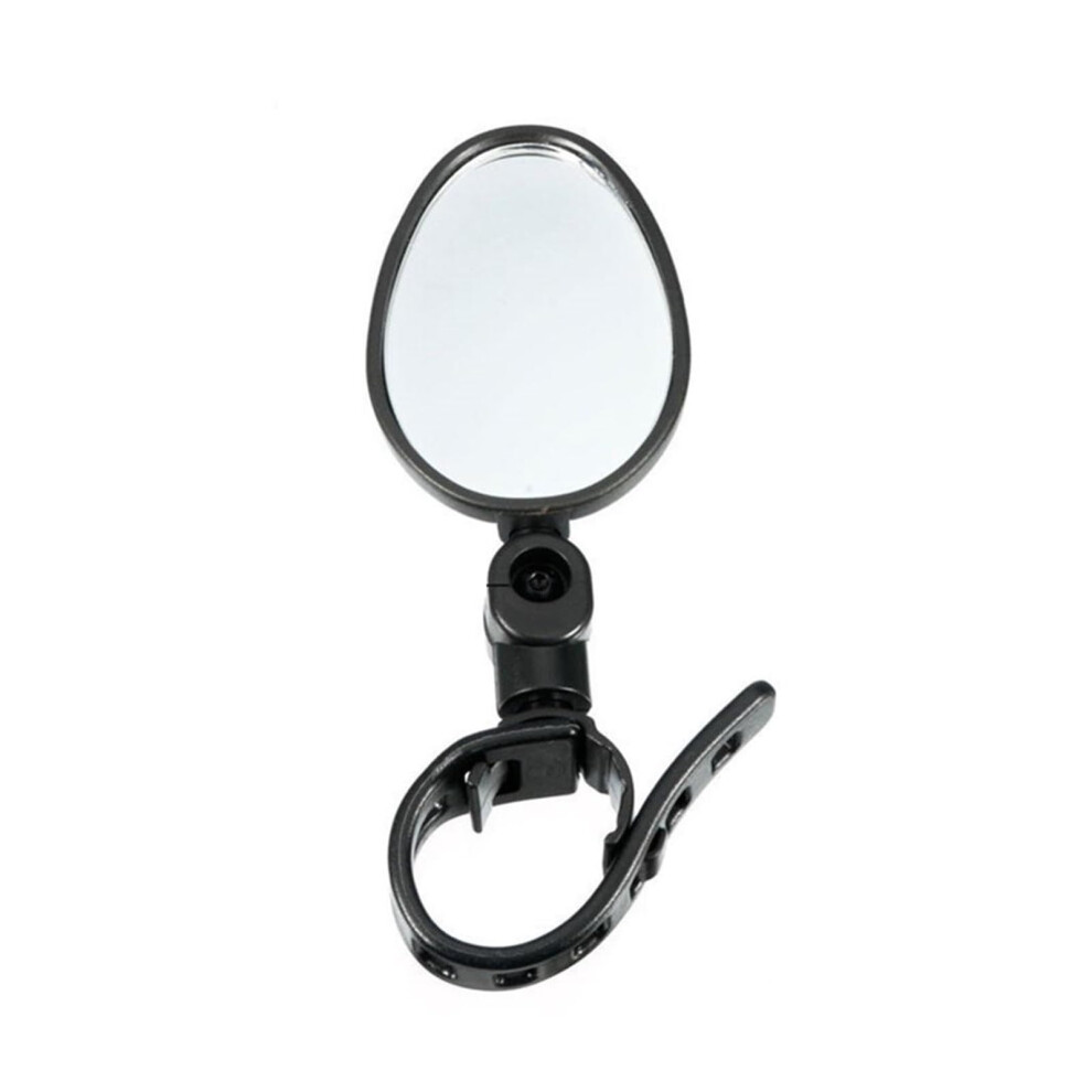 Universal Bicycle Motorcycle Rearview Mirror 360-Degree Rotation Adjustable Oval Shape, 2Pcs, Road Bike Compatible 9105992877942