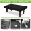 Pool Table Cover 7ft 8ft 9ft Waterproof Dustproof Mildew Resistant Billiard Table Cover With Locking Rope 2