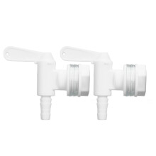 2 Set Detachable Beer Spigots for Home Brew Wine Making Barbed Outlet Faucets