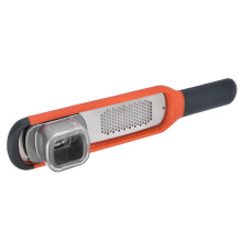 Multifunktionaler orangefarbenen Edelstahl-Handreibe, 170 g