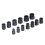 Impact Nut Bolt Remover Set, 3/8in Driver, Rusted/Damaged Extraction Kit 16