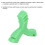 Dental Braces Aligner Chewies Y Shaped Multi Function Orthodontic Green 9