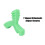 Dental Braces Aligner Chewies Y Shaped Multi Function Orthodontic Green 10