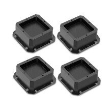 1 Inch Thick Bed Frames Lifters Not Slip Rubber-1 inch 4 packs