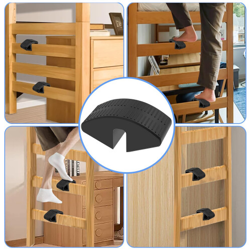 Easy Installation Step Stool Fits Most College Dorm Bed-2PCS 2