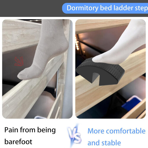 Easy Installation Step Stool Fits Most College Dorm Bed-2PCS 1