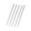 5Pcs 12mm Binding Comb 30 Rings Binding Coils Cuttable-Clear 1
