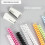 5Pcs 12mm Binding Comb 30 Rings Binding Coils Cuttable-Pink 5