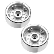 Off-Road 1/10 RC-Auto Aluminiumlegierung Beadlock-Räder 2 Stück 10-Loch-Design