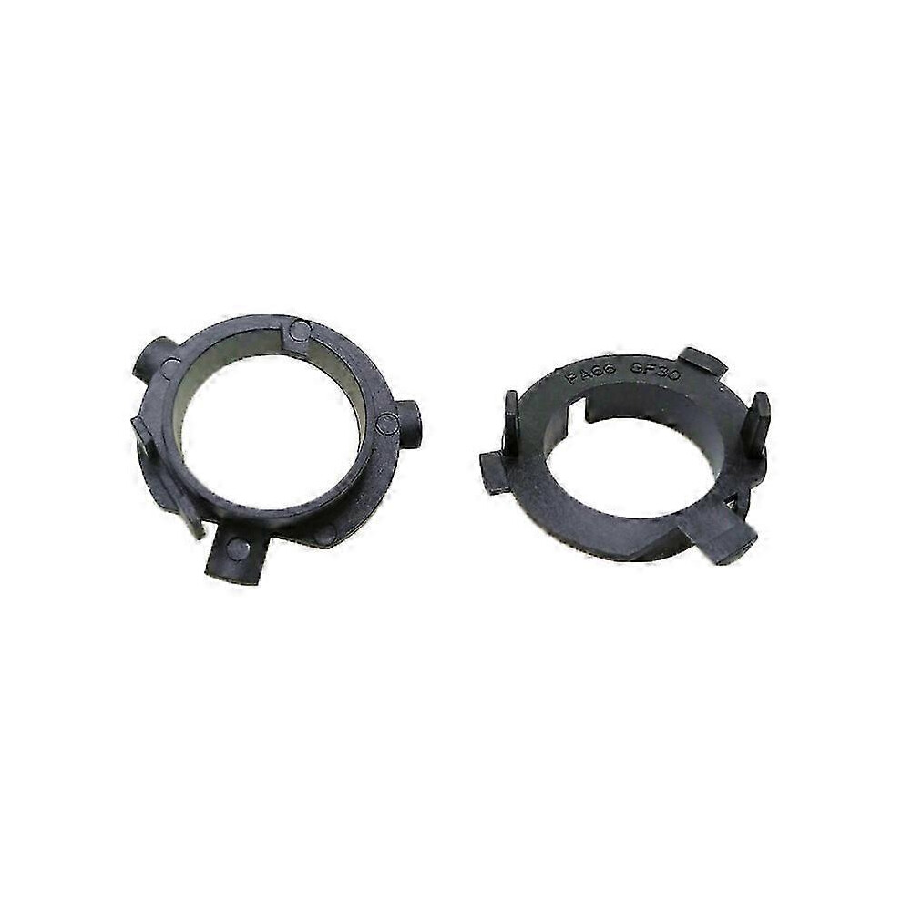 Kikidex (As Show, One Size) 2Pcs H7 Led Headlight Car Bulb Adapter Holder Retainer For Kia Hyundai Mitsubishi Outlander Cadenza