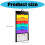 Porte-documents format lettre, 6 poches, organisateur de 3