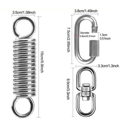 Ressort de Tension réglable, Support solide de 250kg pour chaise 2