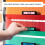 Porte-documents format lettre, 6 poches, organisateur de 4