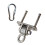 Crochet de suspension pivotant, crochet de hamac en-Style 2 1