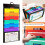 Porte-documents format lettre, 6 poches, organisateur de 2
