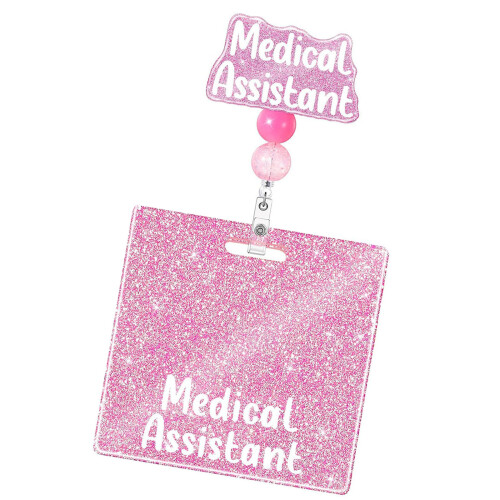 Porte-badge rétractable, Badge d'infirmière,-Assistant Médical