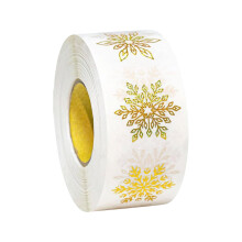 Autocollant flocon de neige cadeau de noël, autocollant de-C451