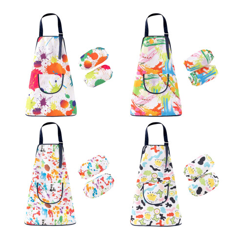 Tablier d'art réutilisable pour enfants,-Spots 17 mètres 1