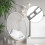 Cintre de plafond industriel avec guide d'installation, support 4