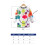 Tabliers de peinture d'enfants de blouses-Spots 16 mètres 4