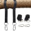 Fixation de chaise suspendue avec mousquetons et sac de 2